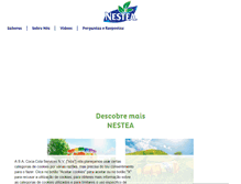 Tablet Screenshot of nestea.pt